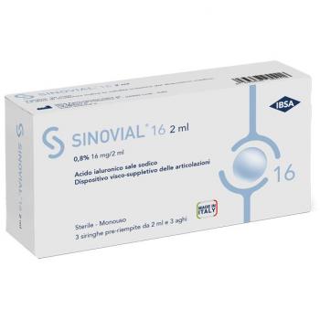 Sinovial 0,8% 16 mg/2 ml IBSA 3x2ml