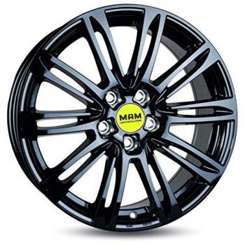 A4 Schwarz Lackierte Alufelge 8×19 mm 5/112 ET30 – MAM Wheels