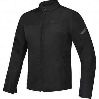 Ixon Fresh Slim Veste textile de moto imperméable Noir 5XL