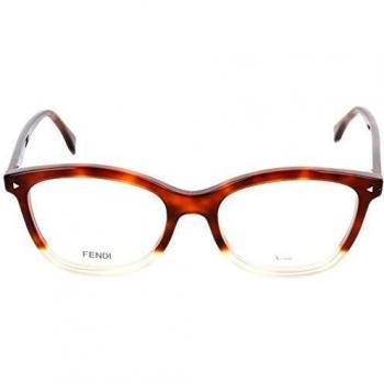 Fendi FF 0234 0T4 52, Gafas de Sol para Mujer, Rosa
