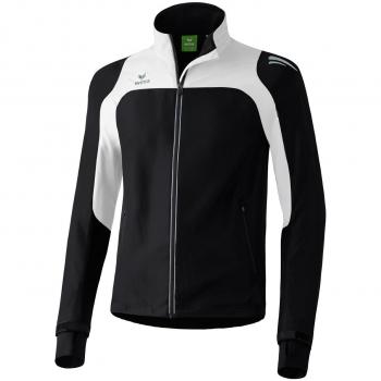Erima Adult Runner Jacket – Schwarz/Weiss – Small
