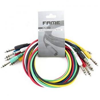 MUSIC STORE 6x 1 m Stereo Patchkabel