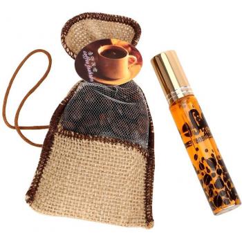 Set de 2 Unidades Perfume Automotriz Café