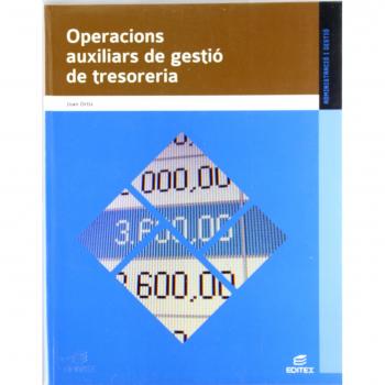 Operacions auxiliars de gestió de tresoreria (Tapa blanda).