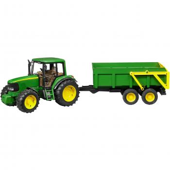 Brother 02058: Trattore John Deere 6920 con rimorchio ribaltabile