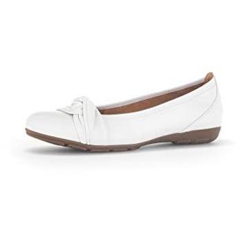 Gabor Damenschuhe Ballerinas Weiß Freizeit