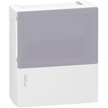 Centralino telefonico IP a 8 moduli per parete Schneider IP40 BIA/FUME MIP10108T