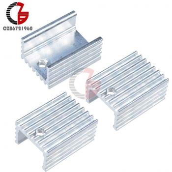20 Kühlkörper für Transistoren 21x15x10mm
