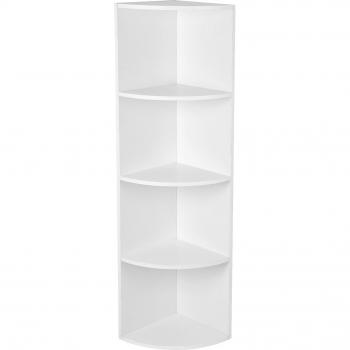 Étagère polycouche 4 niveaux, design bois clair