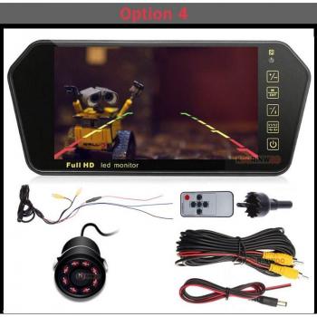 Pantalla Retrovisor Koorinwoo AHD 7 para Seguridad Vial