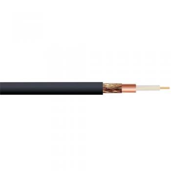 Black 100U 75Ω Satellite Digital Cable – 25 m