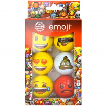 Emoji Official Funny Novelty Gift Fun Golf Balls