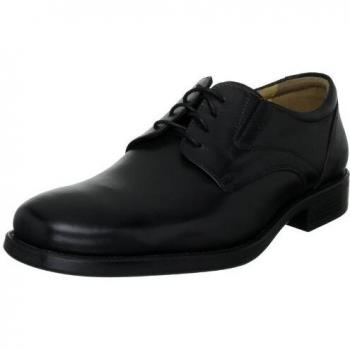 Geox Herren U Federico V Derby, Schwarz, 47 EU