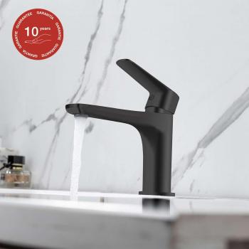 Monomando Lavabo Sky Bath Negro Mate