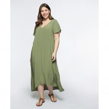 Fiorella Rubino Versátil: Vestido Largo de Viscosa ECOVERO™