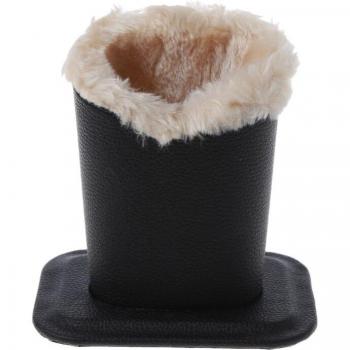 Elegant PU Leather Sunglass Stand with Plush Lining