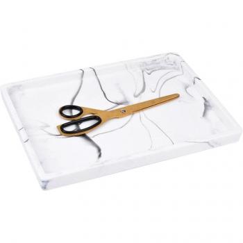Bandeja de Baño Estilo Mármol Chic