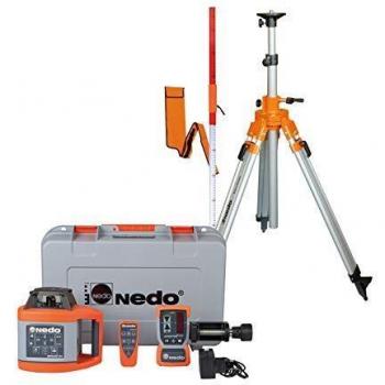 Nedo Rotationslaser SIRIUS 1 HV im Set mit Kurbelstativ