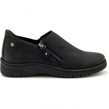PediComfort Elastic Zip Loafers for Women