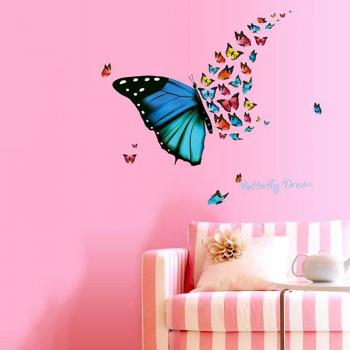 Qianyun Kids Room Butterfly Wall Decor