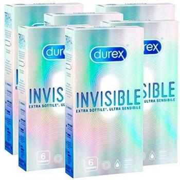 Preservativi Ultra Sottili Durex Invisible 36 Pezzi