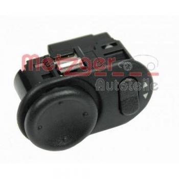 METZGER Commande, ajustage du miroir pour OPEL 0916233