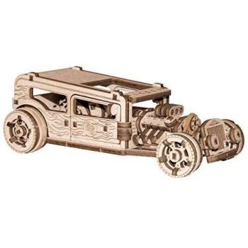 Maquette de voiture en bois Hot Rod