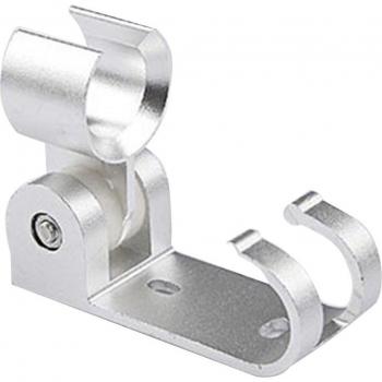 Hookless Aluminum Shower Base – Free Punching Space, Adjustable Nozzle & Bracket