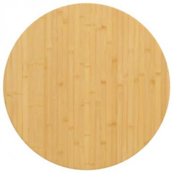 Eco-Friendly Bamboo Table Top Ø90x4 cm