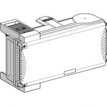 Schneider Electric KSB50SV4 Contenitore Uscita 50A Vuoto TNS