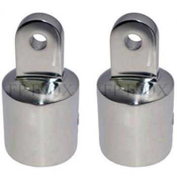 Anneau d'amarrage Tube Bimini de Capote 25mm Inox 316 (Lot de 8)