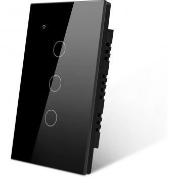 Interruptor táctil para hogar inteligente con WIFI, compatible con asistentes de hogar, 220V/110V, necesita cable neutro