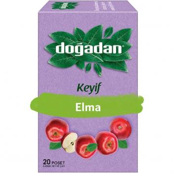 Doğadan Apfel‑Kräutertee – 20 Beutel für aromatisches Wohlbefinden