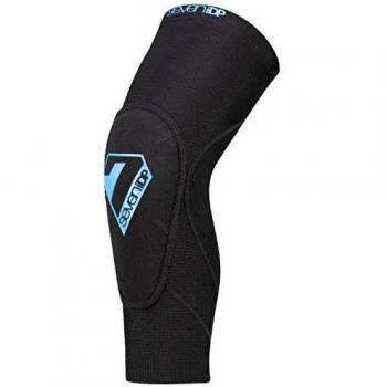 7idp Ginocchiere Sam Hill Lite, Nero-Blu, taglia XL