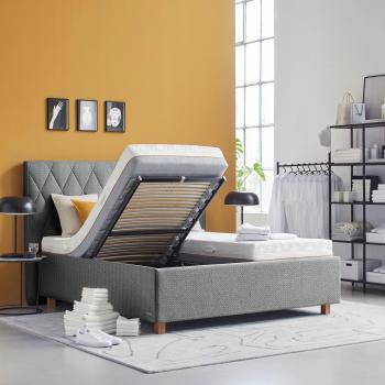 Schlaraffia Polsterbett Marylin, modernes Design mit Stauraum
