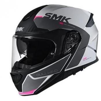 Klapphelm SMK Gullwing Kresto Schwarz-Grau M