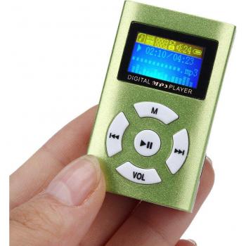 CARPRIE Mini USB Clip MP3 Player LCD Screen