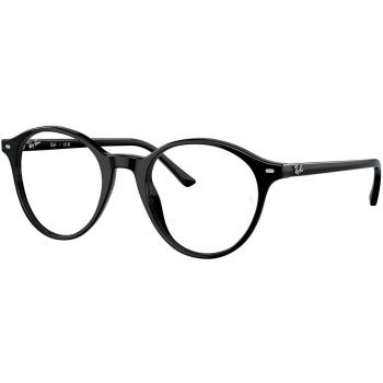 Ray-Ban RX5430F Bernard 2000 Óculos de Grau Masculino Pretos Ajuste Asiático