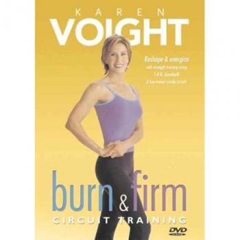 DVD Zone 1 : Burn & Firm – Circuit Fitness – Karen Voight