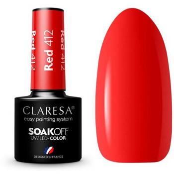 Claresa 5 ml UV/LED Nagellack Rot 412 – “Take Me To The River”