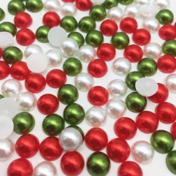 Scrapbooking Navideño 8mm Mezcla Media Formas