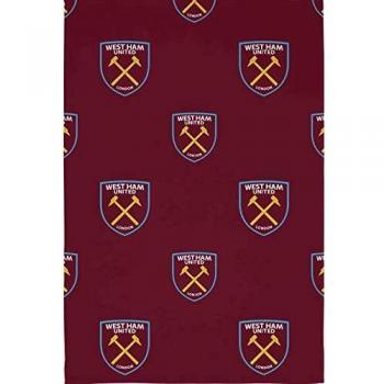 Burgundy West Ham United Cozy Throw – 150x100cm