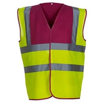 Yoko Fucsia XL Gilet ad Alta Visibilità