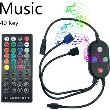 Regulador LED RGBW 24 V con Wi‑Fi y Control Infrarrojo (5050)