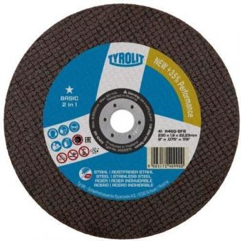 Stainless Steel Cutting Wheel 230 x 1.9 x 22 Flat