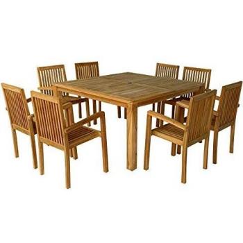 Java Teak QuadriTable 8 Persone