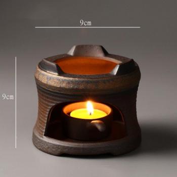 Accesorio de Té Japonés con Calentador de Cerámica