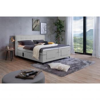 Boxspringbett ALINA Edward, 180x200cm, motorische Anpassung, inkl. Matratze und Topper