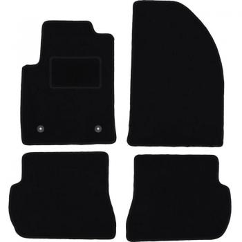 Cuscinetti di Velluto Nero per Ford Fiesta MK6 Hatchback 2002‑2010