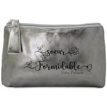 Trousse à maquillage personnalisée Soeur Formidable